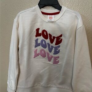Toddlers Valentine’s Day sweatshirt